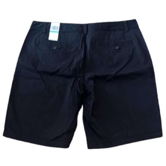 Dockers black Besom pocket Bermuda shorts NWT size 16 - Picture 2 of 6